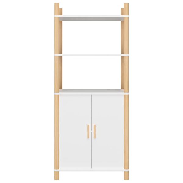 vidaXL Highboard White 60x40x141 cm Engineered Wood