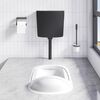 vidaXL Toilet Cistern with Bottom Water Inlet 3/6 L Black