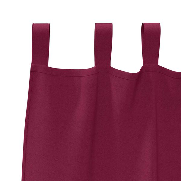 vidaXL Blackout Curtains with Rings 2 pcs Wine Red 245 x 140 cm