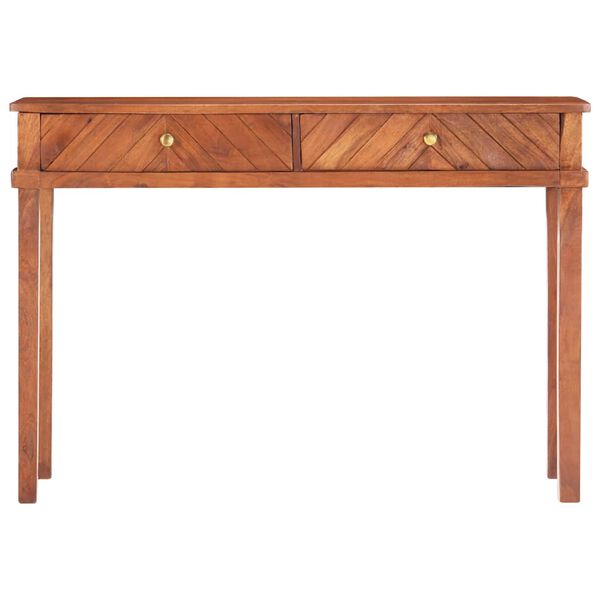 vidaXL Console Cabinet 110x40x76 cm Solid Acacia Wood