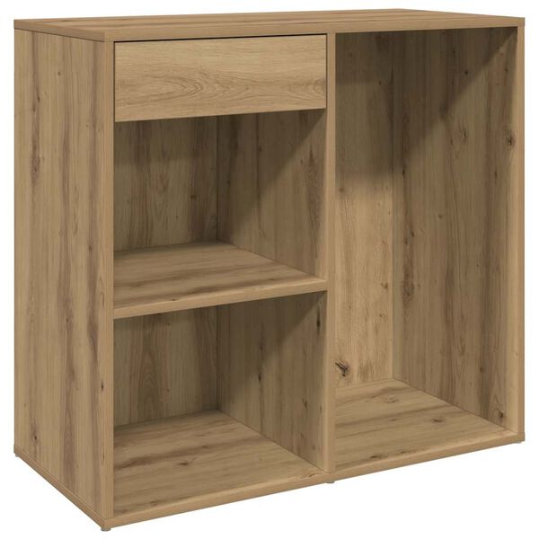 vidaXL Cosmetic Cabinet Artisan Oak 80x40x75 cm Engineered Wood