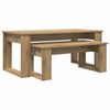 vidaXL Coffee Table Set 2 pcs Artisan Oak 100 x 50 x 42 cm