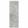 vidaXL Sideboard with Drawers and Doors Concrete Grey 73x31x90 cm
