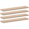 vidaXL Floating Shelves 4 pcs 110x23.5x4 cm Engineered Wood