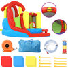 Happy Hop Bouncy Castle with Slide and Splash Pool 280x319x211 cm