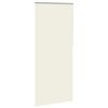 vidaXL Roller blind blackout 124.4x230 cm Fabric Width 120 cm off white