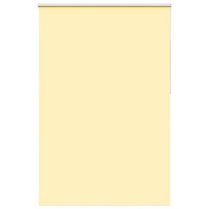 vidaXL Roller Blind Blackout Yellow 145x230 cm Fabric Width 141.6 cm Polyester