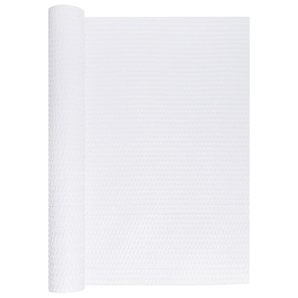 vidaXL Balcony Screen White 400x100 cm Poly Rattan