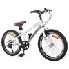 vidaXL Mountain Bike 24'' 6-Speed for 8-12 Years Old White