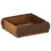 vidaXL Tray 4 pcs Brown 29 x 31 x 10 cm Solid Reclaim Wood