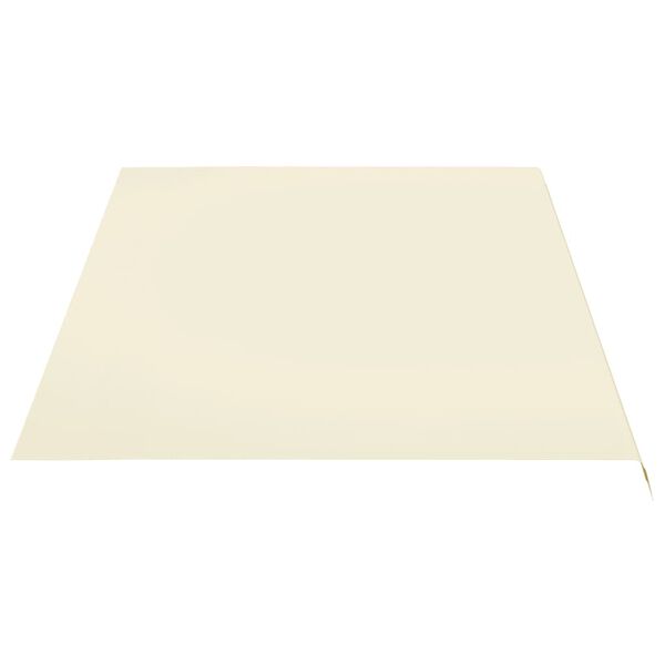vidaXL Replacement Fabric for Awning Cream 5x3.5 m