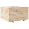 vidaXL Garden Planter 80x80x49.5 cm Solid Wood Pine
