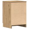 vidaXL Bedside Cabinets 2 pcs Artisan Oak 38x35x55 cm Engineered Wood