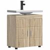 vidaXL Bathroom Cabinet Set TULUM Sonoma Oak 60 x 34 x 63 cm