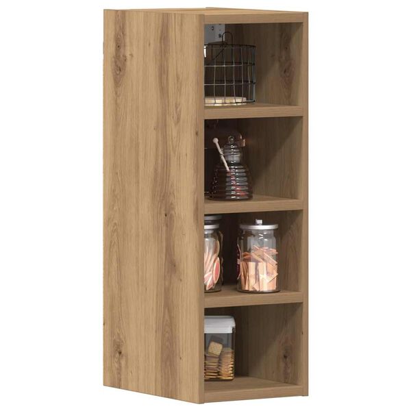 vidaXL Hanging Cabinet Riga Artisan Oak 20x29.5x60 cm Engineered Wood
