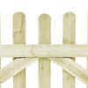 vidaXL Garden Gates 2 pcs Impregnated Pinewood 150x60 cm