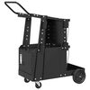 vidaXL Welding Trolley Black 91 x 47 x 96 cm Steel