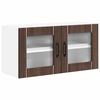 vidaXL Kitchen Cabinet Brown Oak 80 x 31 x 40 cm Engineered Wood