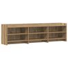 vidaXL TV Cabinet 168 x 33 x 47 cm Artisan Oak Engineered Wood