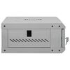 vidaXL Network Cabinet with Storage Grey 53 x 45 x 21 cm Steel