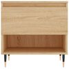 vidaXL Coffee Tables 2 pcs Sonoma Oak 50x46x50 cm Engineered Wood