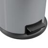 Hailo Pedal Bin Pure Size XL 44 L Silver 0545-020