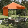 vidaXL Canopy Tent Manual Orange 194 x 194 x 251 cm Fabric