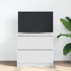 vidaXL TV Cabinet White 60x35x54 cm Engineered Wood