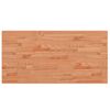vidaXL Table Top 100x50x2,5 cm Rectangular Solid Wood Beech