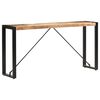 vidaXL Console Table 150x35x76 cm Solid Mango Wood