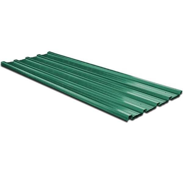 vidaXL Roof Panels Green 129 x 45 cm Metal