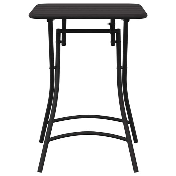 vidaXL Garden Table Anthracite 55 x 55 x 73 cm Powder-coated Steel