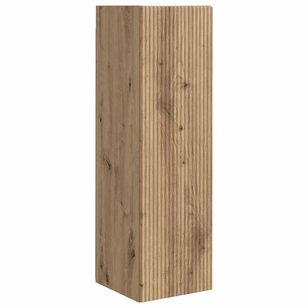 vidaXL TV Wall Cabinet Artisian Oak 30 x 31 x 100 cm Engineered Wood