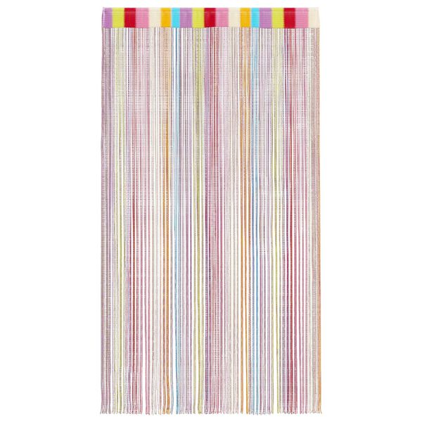 vidaXL String Curtains 2 pcs Multicolour 140x250 cm