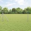 vidaXL Field Fence Grey 0.8 x 10 m Steel
