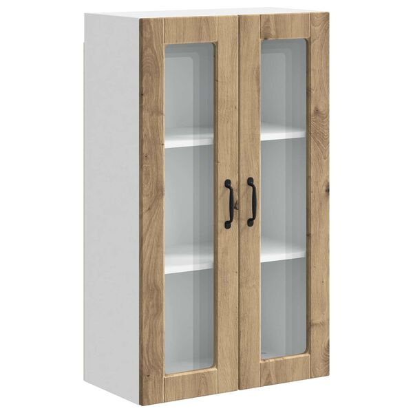 vidaXL Kitchen Cabinet Artisan Oak 60 x 31 x 100 cm Engineered Wood