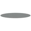vidaXL Pool Ground Cloth Light Grey &Oslash;550 cm Polyester Geotextile