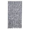 vidaXL Fly Curtain Silver 100x200 cm Chenille