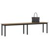 vidaXL Bench Artisian Oak 200 x 35 x 45 cm Engineered Wood
