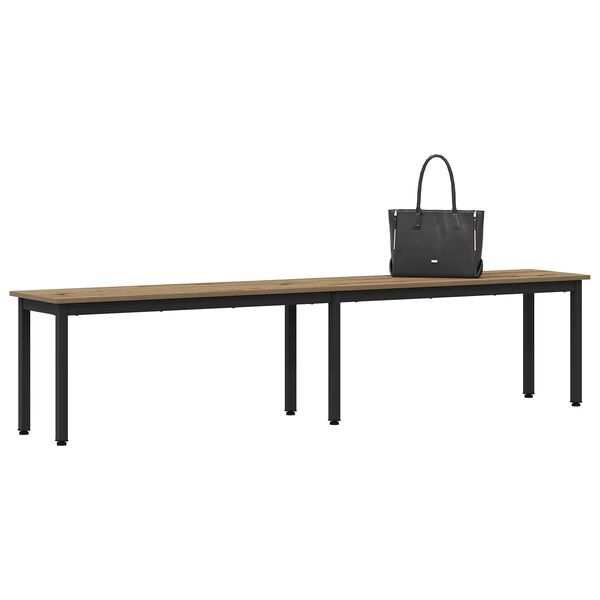 vidaXL Bench Artisian Oak 200 x 35 x 45 cm Engineered Wood