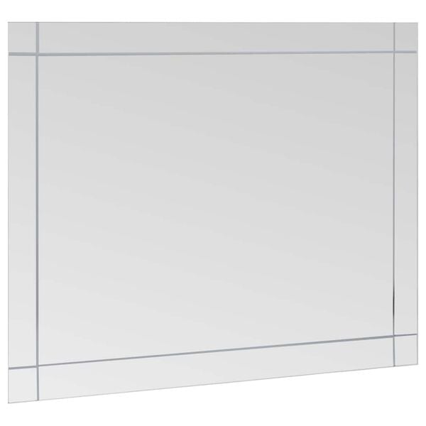 vidaXL Wall Mirror 80x60 cm Glass