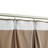 vidaXL Blackout Curtains 2 pcs with Hooks Velvet Beige 140x175 cm