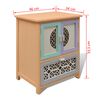 vidaXL Side Cabinet Multicolour 46 x 34 x 55.5 cm Paulownia Wood