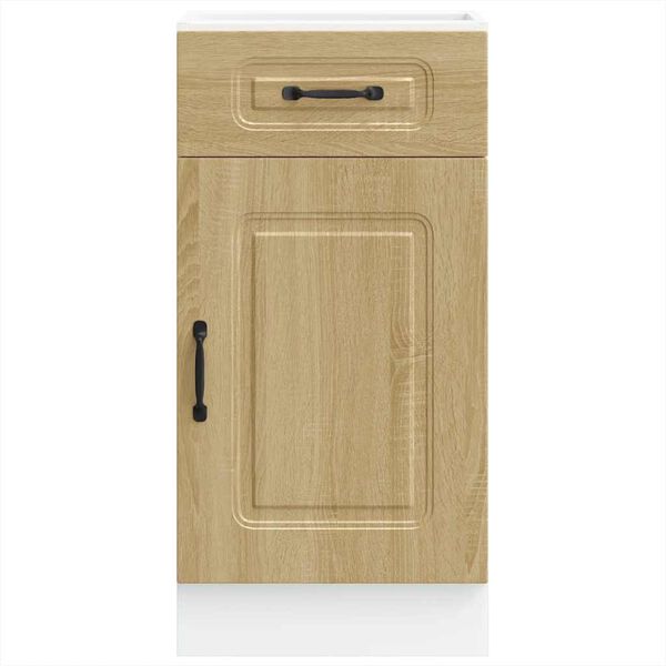 vidaXL Kitchen Base Cabinet Kalmar Sonoma Oak Engineered Wood