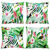 vidaXL Throw Pillows 4 pcs Multicolour 60x60 cm Fabric