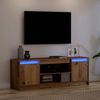 vidaXL TV Units Brown 139.5 x 34 x 50 cm Engineered wood
