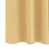 vidaXL Blackout Curtains with Rings 2 pcs Beige 175 x 140 cm Polyester