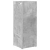 vidaXL Umbrella Stand Concrete Grey 25 x 24.5 x 64 cm Engineered Wood