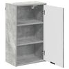 vidaXL Bathroom Cabinet Wall-mounted Concrete Grey 39 x 23.5 x 65 cm