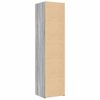 vidaXL Highboard Grey Sonoma 45x42.5x185 cm Engineered Wood